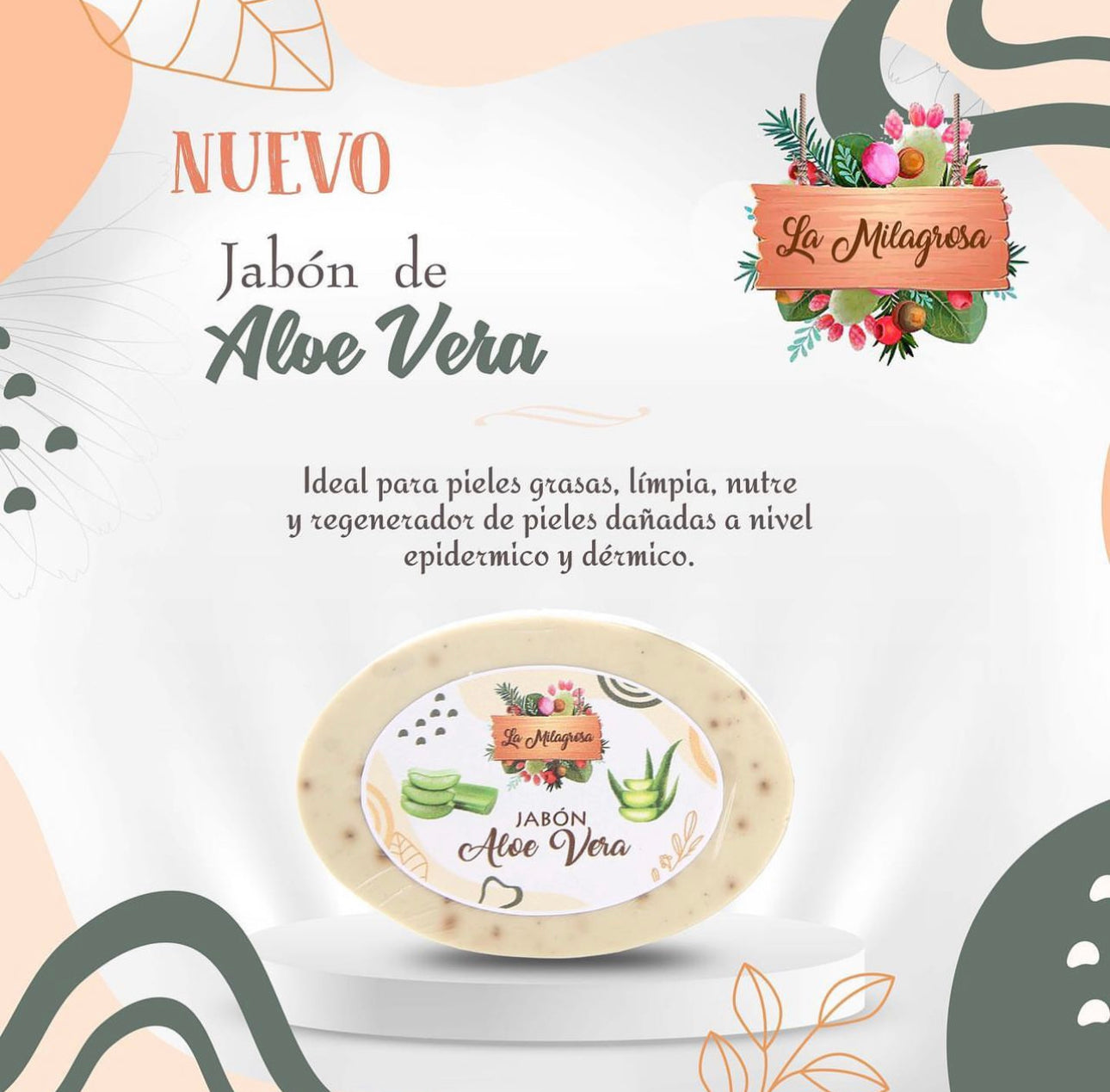 Jabón Aloe Vera