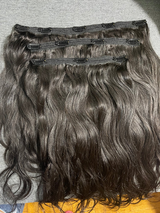 Producion de extensiones con clips.