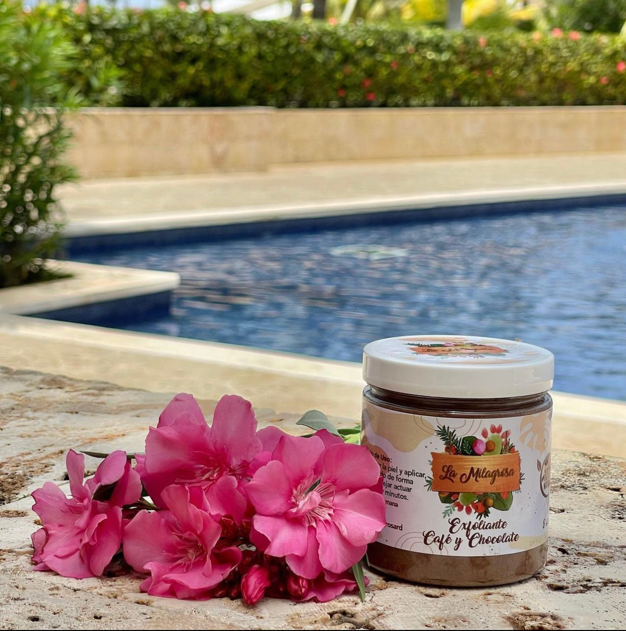 Exfoliante, de café y chocolate